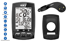 Produkt C210 Cyklocomputer GPS + držák AC200 + obal AS210 - iGET - Cyklocomputer