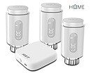 Produkt iGET HOME TS10 Premium kit (3x TS10 Thermostat Radiator Valve + 1x GW1 Gateway) - iGET - Chytrá domácnost