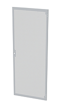 Produkt Dveře plechové s perforací LC-50, 42U, šířky 800, RAL7035, 1b zámek - Solarix - Příslušenství