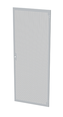 Produkt Dveře plechové s perforací LC-50, 42U, šířky 800, RAL7035, 1b zámek - Solarix - Příslušenství