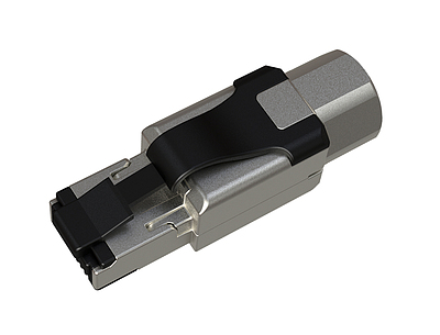 Produkt Konektor MPTL RJ45 CAT5E STP samořezný SXRJ45-5E-STP-BK-SA-N - Solarix - Konektory