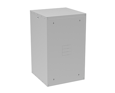 Produkt Rozvaděč nástěnný GrandN DUO 20U 600mm, dveře plech, RAL 7035, GrandND-20U-66-21-G - Solarix - Nástěnné 19"