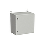 Produkt Rozvadeč nástěnný venkovní LC-20 12U 600x400 plechové dveře 2x1bodový zámek LC-20-12U-64-21-G - Solarix - Venkovní s vyšším IP