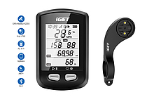 Produkt C200 Cyklocomputer GPS + držák AC200 - iGET - Cyklocomputer