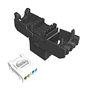 Produkt Samořezný keystone Solarix CAT5E UTP SXKJ-5E-UTP-RAL-SA, RAL FIT moduly, SECURE CAP - Solarix - Keystony