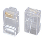 Produkt Konektor RJ45 CAT5E UTP 8p8c nestíněný neskládaný na licnu KRJ45/5 - Solarix - Konektory