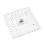 Produkt Zásuvka Solarix CAT6 UTP 1 x RJ45 pod omítku bílá SX9-1-6-UTP-WH - Solarix - Zásuvky