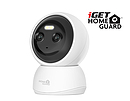 Produkt iGET HOMEGUARD HGWIP222 - vnitřní IP kamera s dvojí optikou, 2K rozlišení, Dual - lens, LED, noční vidění, zvuk,  - iGET - Zabezpečení
