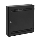 Produkt Rozvaděč SOHO LC-18 s lištami 2U, 4U a 11U, 550x550x150mm černá RAL9005 - Solarix - Nástěnné 19"