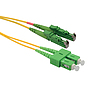 Produkt Patch kabel 9/125 E2000apc/SCapc SM OS 5m duplex SXPC-E2000/SC-APC-OS-5M-D - Solarix - Patch kabely