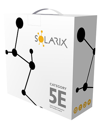 Produkt Instalační kabel Solarix CAT5E UTP PE Fca 100m/box SXKD-5E-UTP-PE - Solarix - Kabely drát