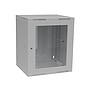 Produkt Rozvaděč nástěnný skládaný SENSA LITE 12U 450mm, dveře sklo, RAL 7035, SENSA-L-12U-545-11-G - Solarix - Nástěnné 19"