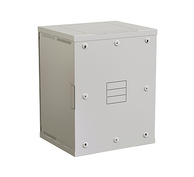 Produkt Rozvaděč nástěnný SENSA 15U 500mm, dveře sklo,RAL 7035, SENSA-15U-65-11-G - Solarix - Nástěnné 19"