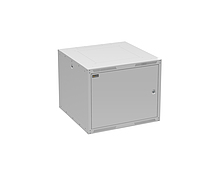 Produkt Rozvaděč nástěnný GrandN DUO 9U 600mm, dveře plech, RAL 7035, GrandND-9U-66-21-G - Solarix - Nástěnné 19"