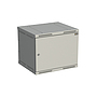 Produkt Rozvaděč nástěnný SENSA 9U 500mm, dveře plech, RAL 7035, SENSA-9U-65-21-G - Solarix - Nástěnné 19"