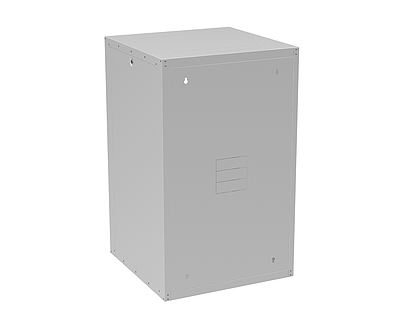 Produkt Rozvaděč nástěnný GrandN DUO 20U 600mm, dveře sklo, RAL 7035, GrandND-20U-66-11-G - Solarix - Nástěnné 19"