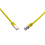 Produkt 10G patch kabel CAT6A SFTP LSOH 3m žlutý non-snag-proof C6A-315YYE-3MB - Solarix - Patch kabely