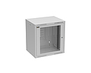Produkt Rozvaděč nástěnný GrandN DUO 12U 450mm, dveře sklo, RAL 7035, GrandND-12U-645-11-G - Solarix - Nástěnné 19"