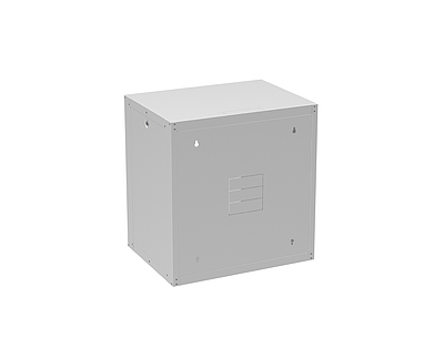 Produkt Rozvaděč nástěnný GrandN DUO 12U 450mm, dveře sklo, RAL 7035, GrandND-12U-645-11-G - Solarix - Nástěnné 19"