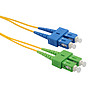Produkt Patch kabel 9/125 SCapc/SCupc SM OS 3m duplex SXPC-SC/SC-APC/UPC-OS-3M-D - Solarix - Patch kabely