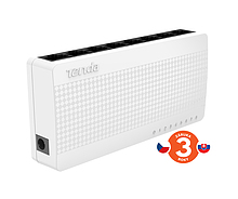 Produkt Tenda S108 8-Port Mini Eco Fast Ethernet Switch, 10/100 Mb/s, Desktop - Tenda - Switche