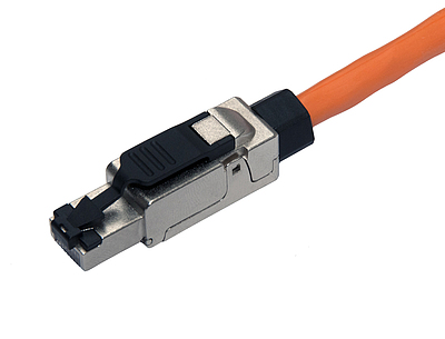 Produkt Konektor MPTL univerzální RJ45 CAT5E STP samořezný SXRJ45-5E-STP-BK-SA - Solarix - Konektory