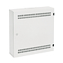 Produkt Rozvaděč SOHO LC-18 s lištami 2U, 4U a 11U, 550x550x150mm bílá RAL9003 - Solarix - Nástěnné 19"