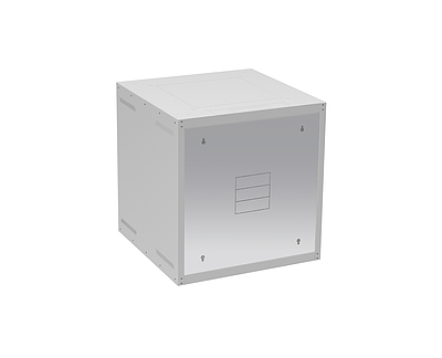 Produkt Rozvaděč nástěnný GrandN 12U 600mm, dveře sklo, RAL 7035, GrandN-12U-66-11-G - Solarix - Nástěnné 19"