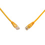 Produkt Patch kabel CAT5E UTP PVC 1m žlutý non-snag-proof C5E-155YE-1MB - Solarix - Patch kabely