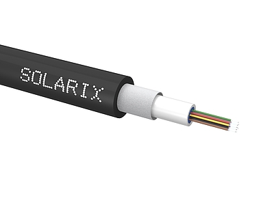 Produkt Univerzální kabel CLT Solarix 12vl 50/125 LSOH E<sub>ca</sub> OM3 černý SXKO-CLT-12-OM3-LSOH - Solarix - Kabel optický