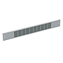 Produkt Panel podstavce s filtrem 1000, výška 100mm, RAL7035 - Solarix - Příslušenství