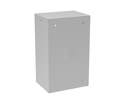 Produkt Rozvaděč nástěnný GrandN DUO 20U 450mm, dveře sklo, RAL 7035, GrandND-20U-645-11-G - Solarix - Nástěnné 19"