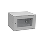Produkt Rozvaděč nástěnný skládaný SENSA LITE 6U 450mm, dveře sklo, RAL 7035, SENSA-L-6U-545-11-G - Solarix - Nástěnné 19"