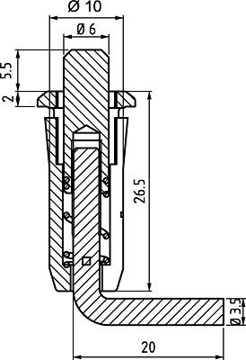 Produkt Pant dveří k nástěnnému rozvaděči SENSA, SENSA DUO - Solarix - Příslušenství
