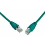 Produkt Patch kabel CAT5E SFTP PVC 10m zelený snag-proof C5E-315GR-10MB - Solarix - Patch kabely