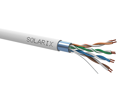 Produkt Kabel licna Solarix CAT5E FTP PVC šedý 305m/box SXKL-5E-FTP-PVC-GY - Solarix - Kabely licna