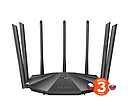 Produkt Tenda AC23 Wireless AC Dual Band Router 802.11ac/a/b/g/n, 2100 Mb/s, 7x anténa 6 dBi, VPN, Smart APP,  - Tenda - Wi-Fi routery