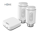 Produkt iGET HOME TS10 Starter kit (2x TS10 Thermostat Radiator Valve + 1x GW1 Gateway) - iGET - Chytrá domácnost
